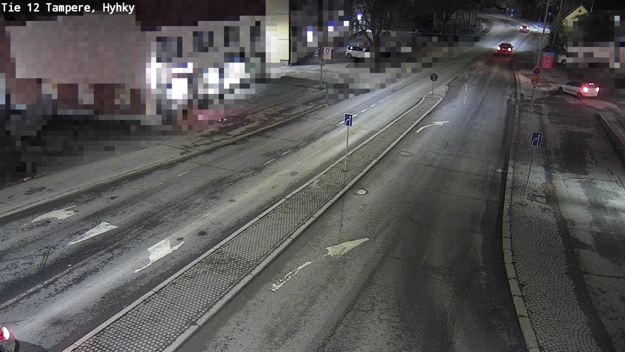 Weather Camera Image Road 12 Tampere, Hyhky, Tampere, Pirkanmaa