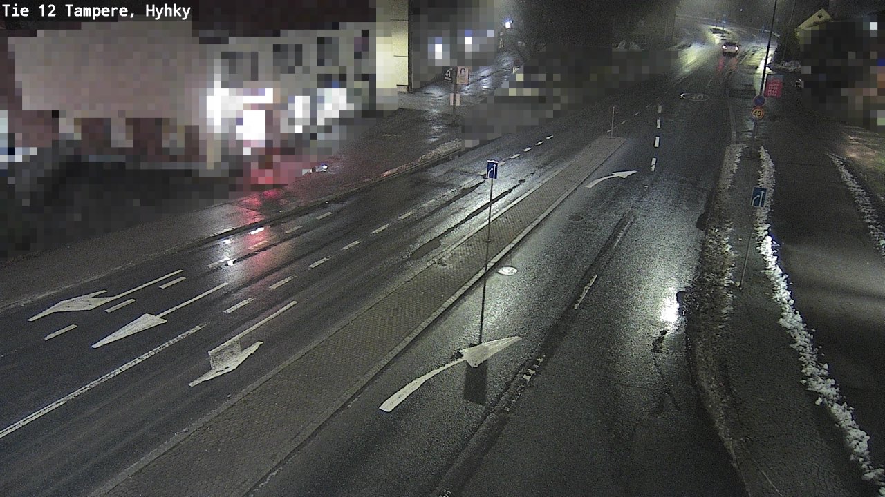 Weather Camera Image Road 12 Tampere, Hyhky, Tampere, Pirkanmaa