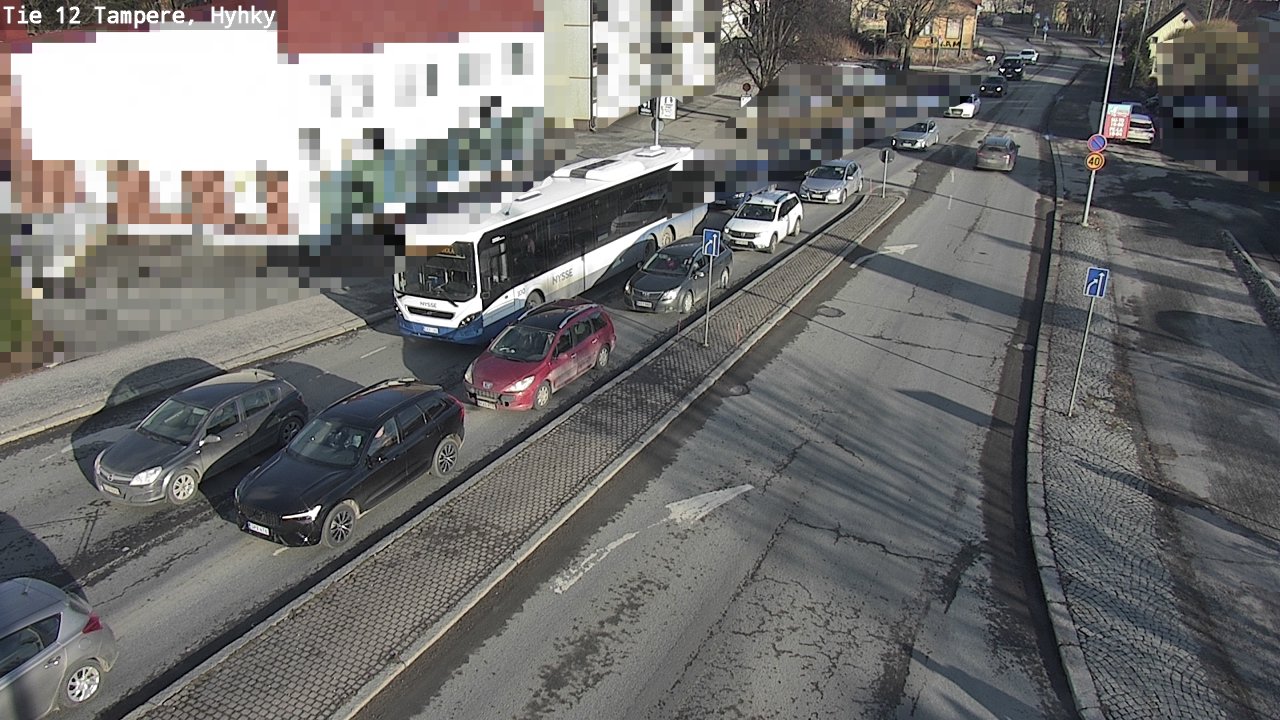 Weather Camera Image Road 12 Tampere, Hyhky, Tampere, Pirkanmaa