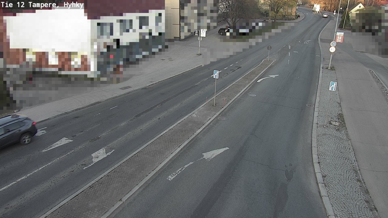 Weather Camera Image Road 12 Tampere, Hyhky, Tampere, Pirkanmaa