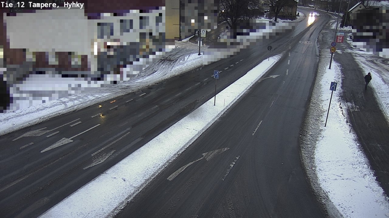 Weather Camera Image Väg 12 Tammerfors, Hyhky, Tampere, Pirkanmaa