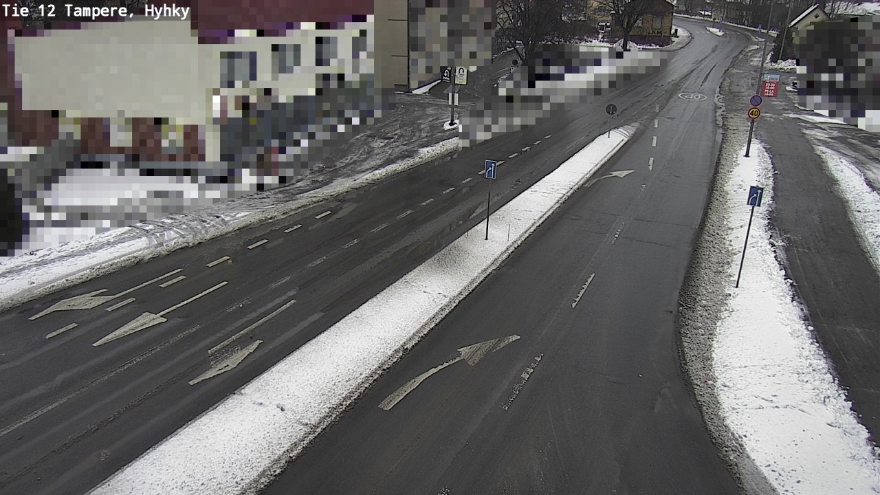 Weather Camera Image Väg 12 Tammerfors, Hyhky, Tampere, Pirkanmaa