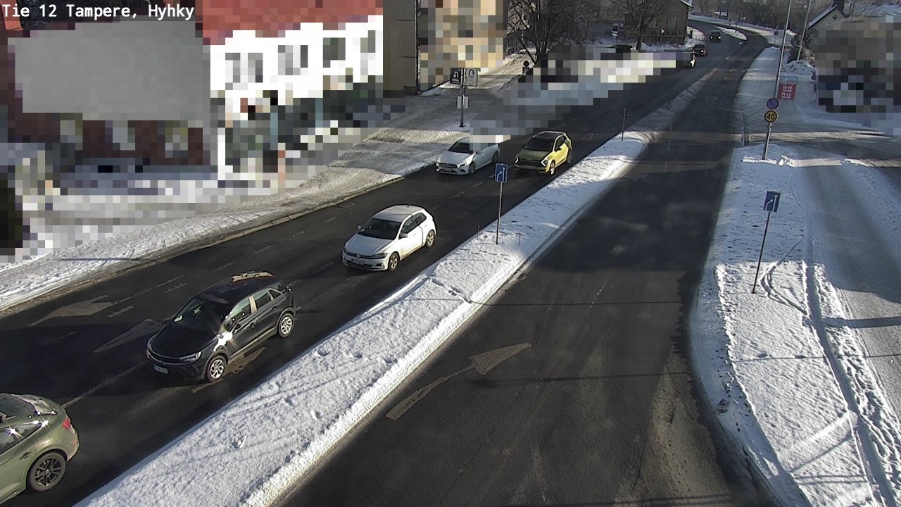 Weather Camera Image Road 12 Tampere, Hyhky, Tampere, Pirkanmaa