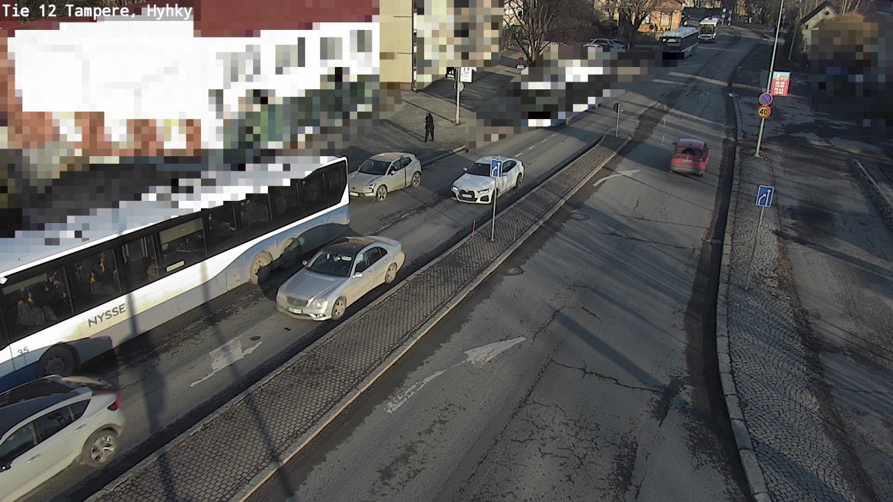Weather Camera Image Road 12 Tampere, Hyhky, Tampere, Pirkanmaa