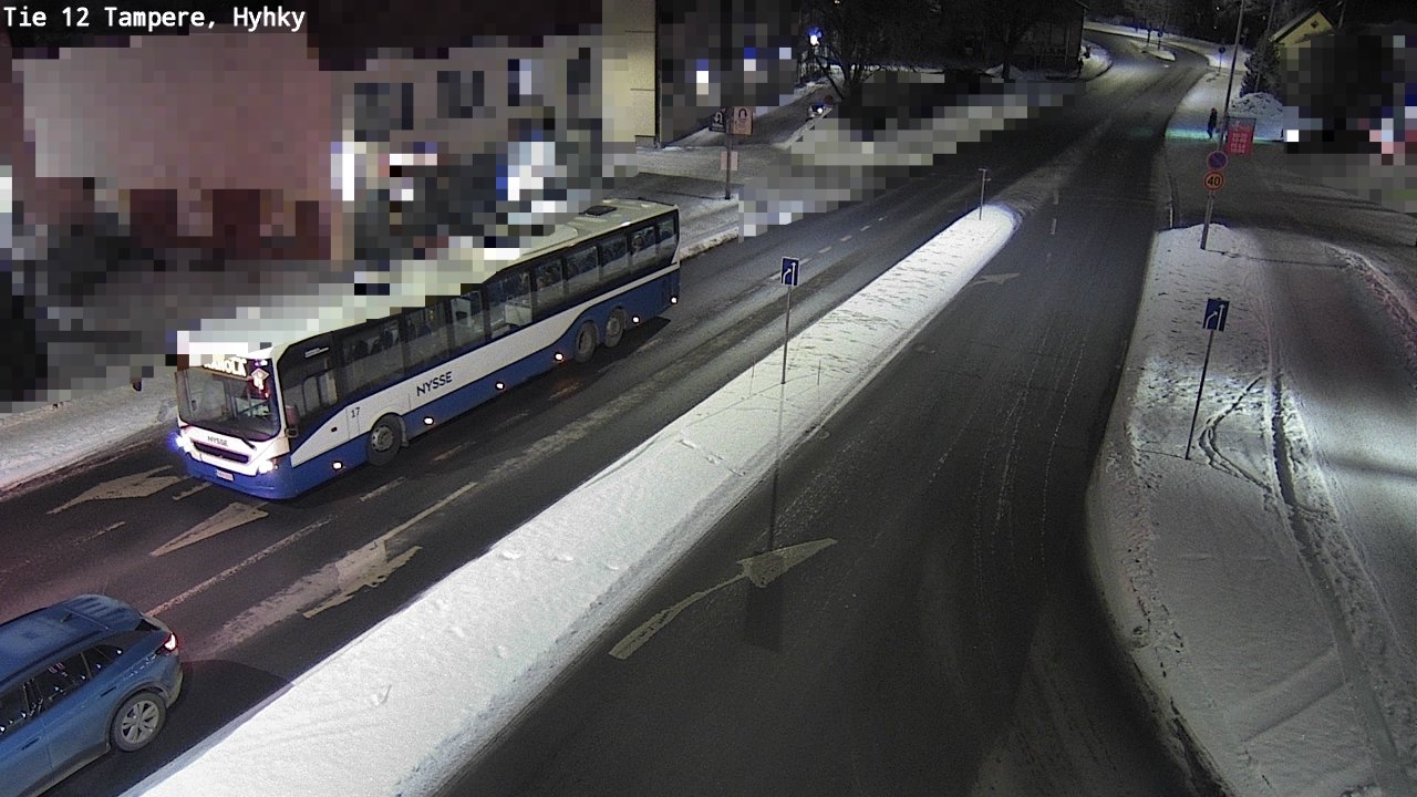 Weather Camera Image Road 12 Tampere, Hyhky, Tampere, Pirkanmaa