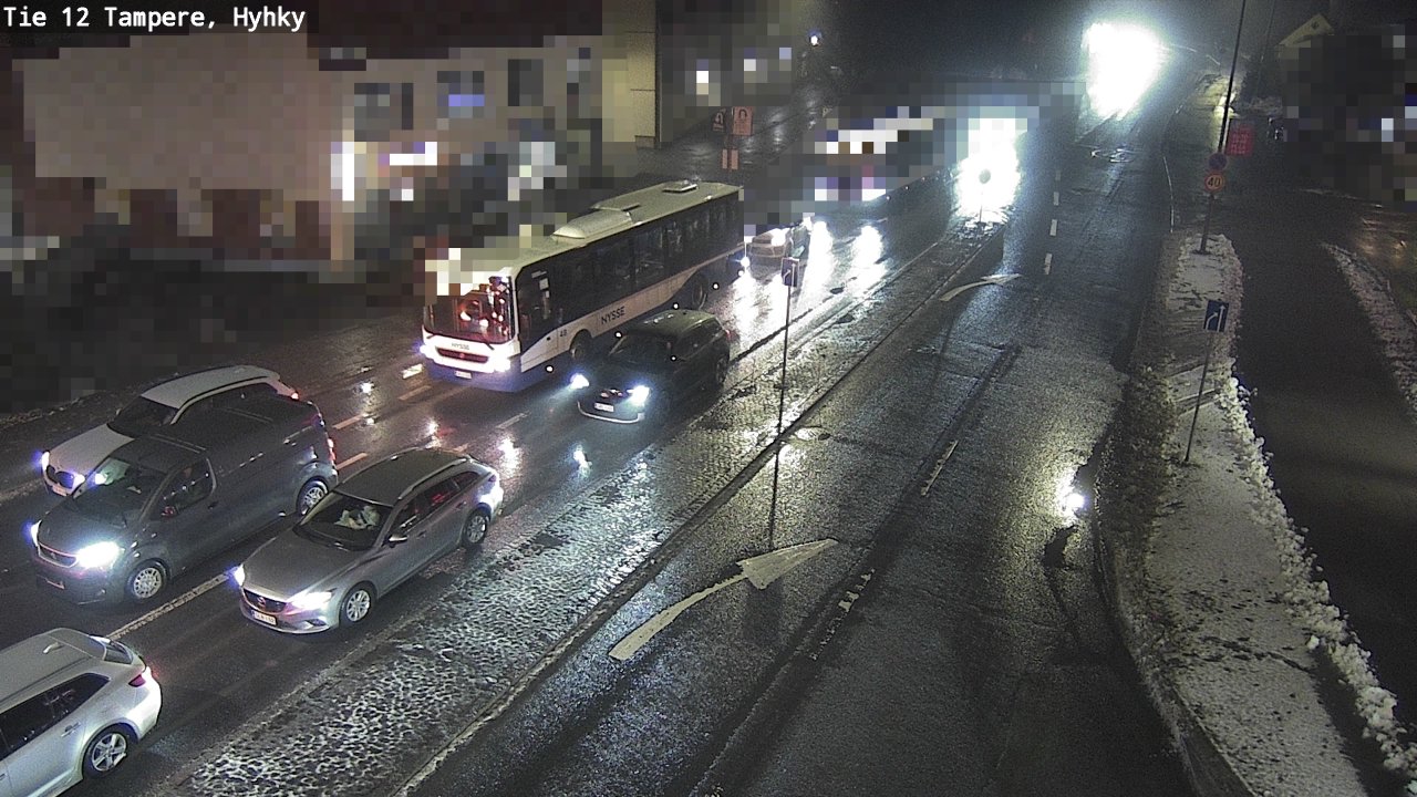 Weather Camera Image Väg 12 Tammerfors, Hyhky, Tampere, Pirkanmaa