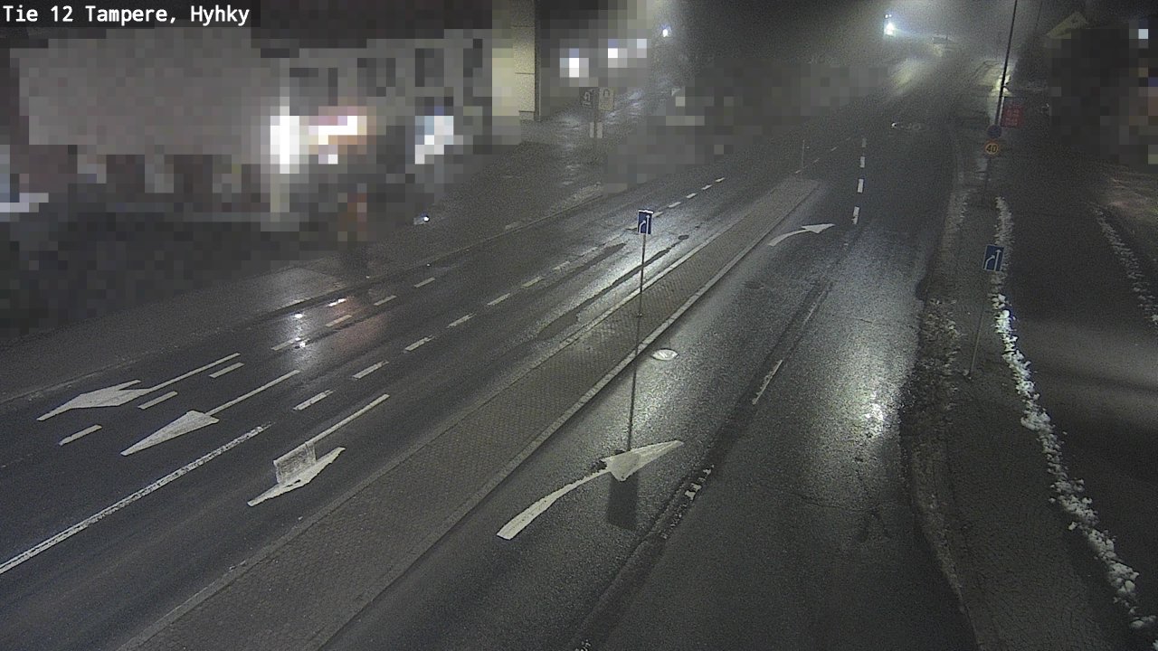 Weather Camera Image Road 12 Tampere, Hyhky, Tampere, Pirkanmaa