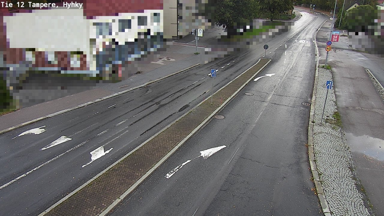 Weather Camera Image Road 12 Tampere, Hyhky, Tampere, Pirkanmaa