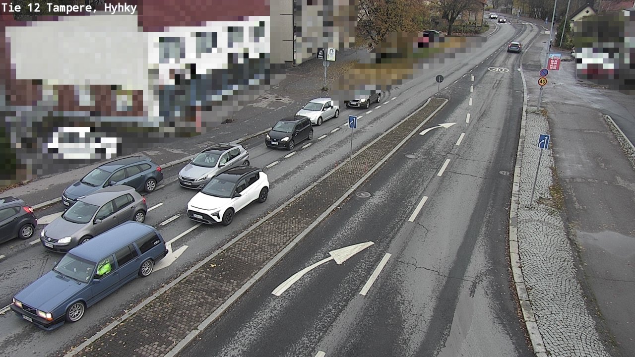 Kelikamerat Kuva Tie 12 Tampere, Hyhky, Tampere, Pirkanmaa