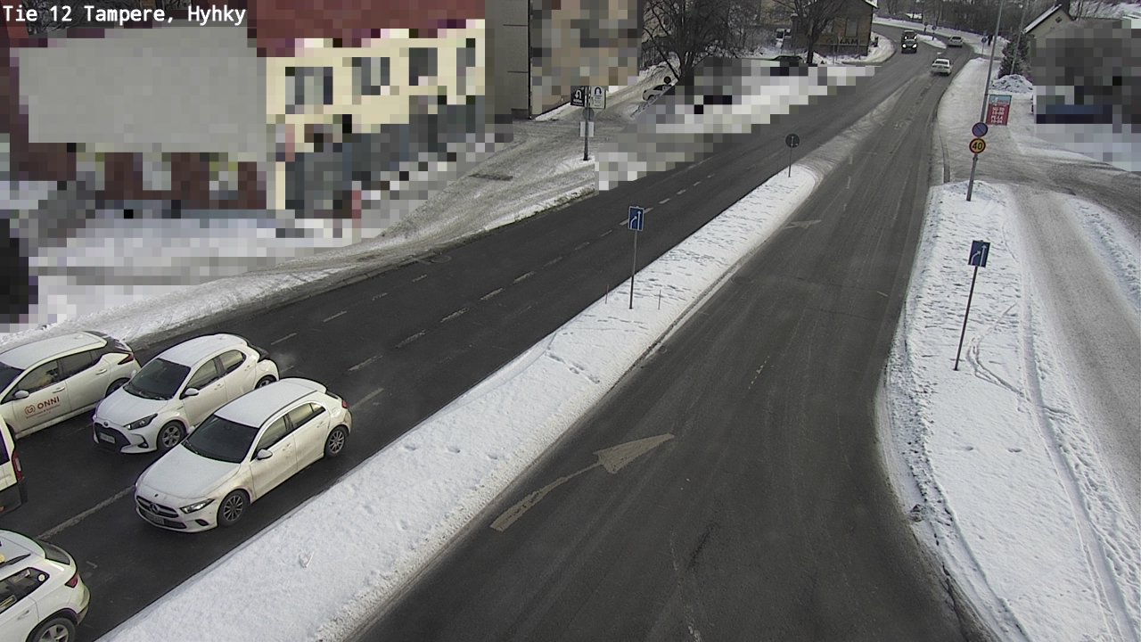 Weather Camera Image Road 12 Tampere, Hyhky, Tampere, Pirkanmaa