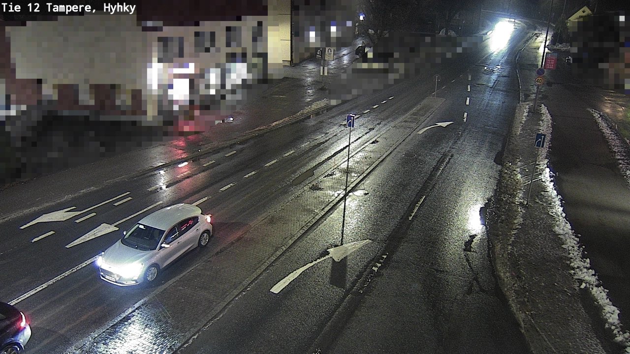Weather Camera Image Väg 12 Tammerfors, Hyhky, Tampere, Pirkanmaa