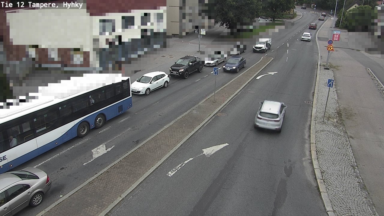 Weather Camera Image Väg 12 Tammerfors, Hyhky, Tampere, Pirkanmaa