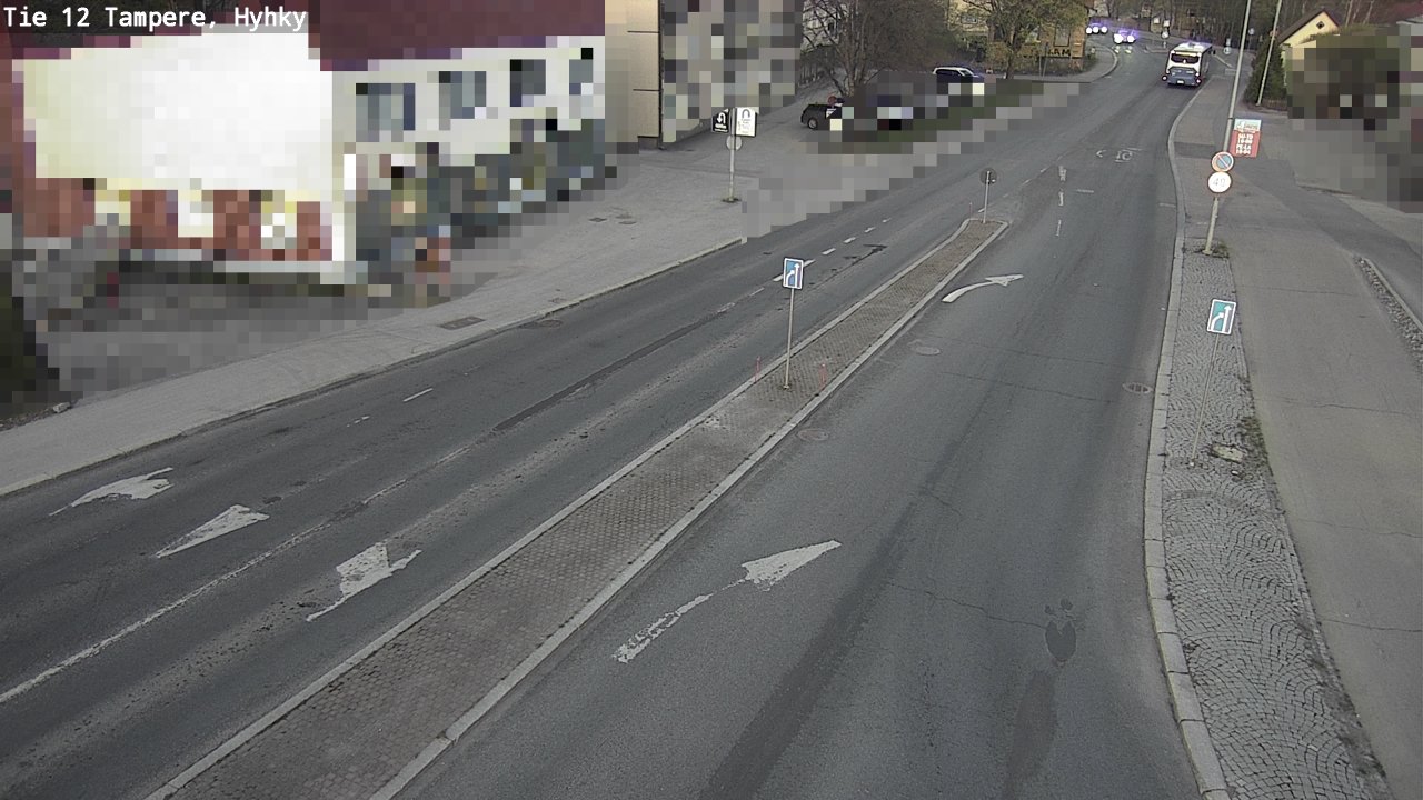 Weather Camera Image Road 12 Tampere, Hyhky, Tampere, Pirkanmaa