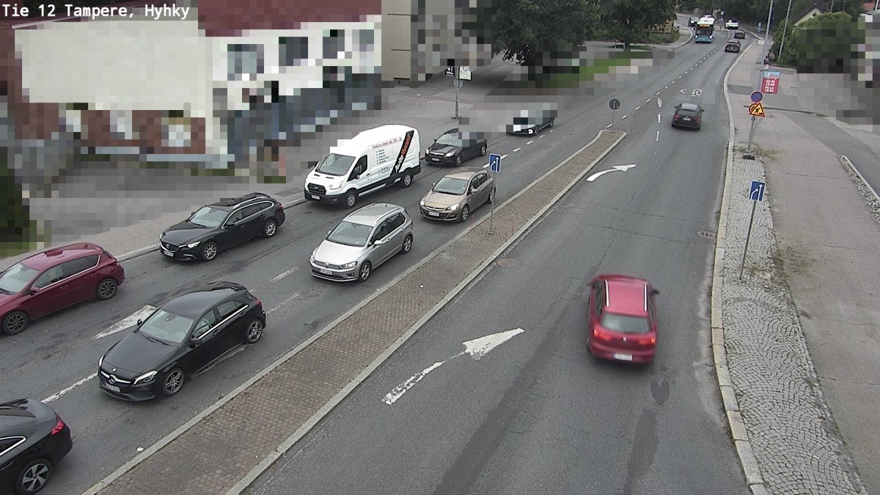 Weather Camera Image Väg 12 Tammerfors, Hyhky, Tampere, Pirkanmaa