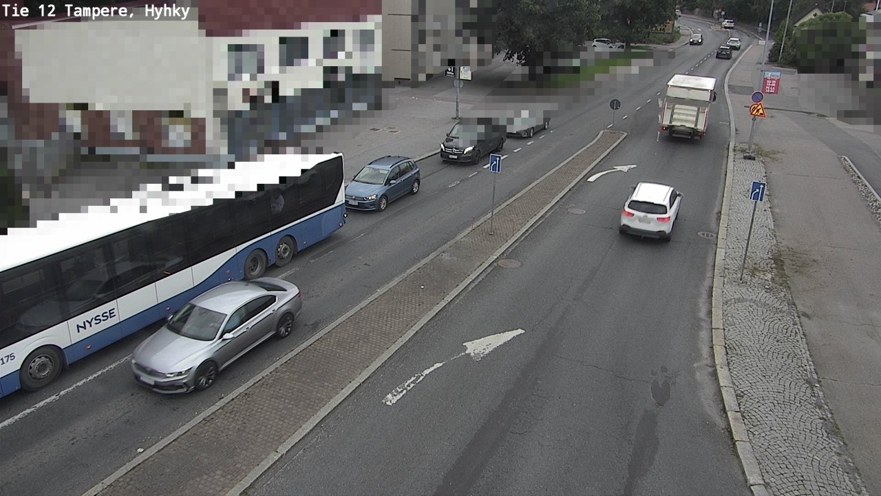 Weather Camera Image Road 12 Tampere, Hyhky, Tampere, Pirkanmaa