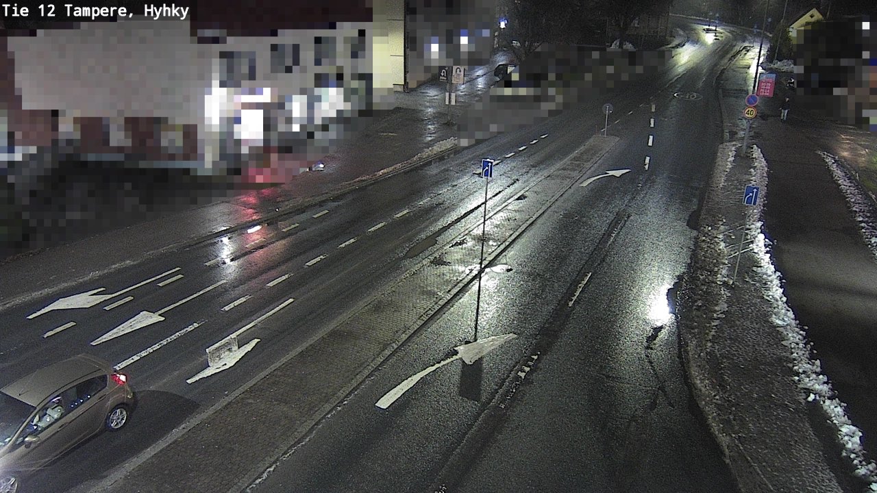 Weather Camera Image Väg 12 Tammerfors, Hyhky, Tampere, Pirkanmaa