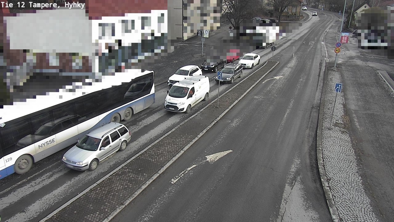 Weather Camera Image Väg 12 Tammerfors, Hyhky, Tampere, Pirkanmaa