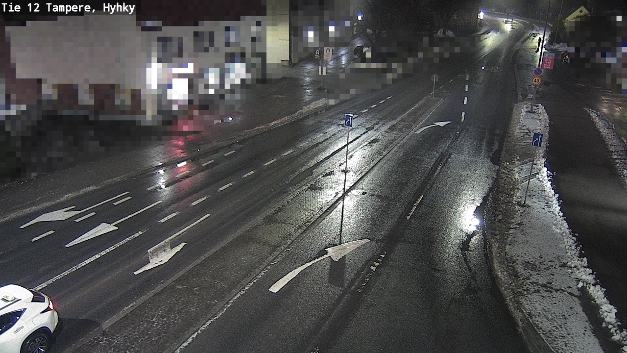 Weather Camera Image Väg 12 Tammerfors, Hyhky, Tampere, Pirkanmaa