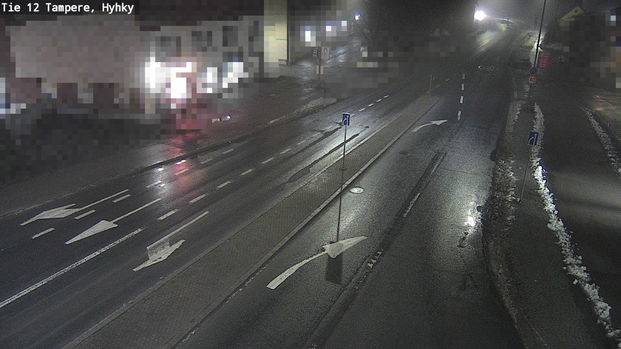 Weather Camera Image Road 12 Tampere, Hyhky, Tampere, Pirkanmaa