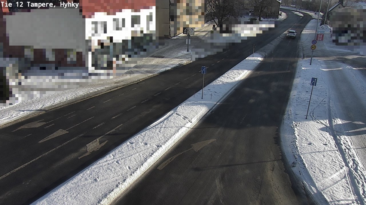 Weather Camera Image Road 12 Tampere, Hyhky, Tampere, Pirkanmaa