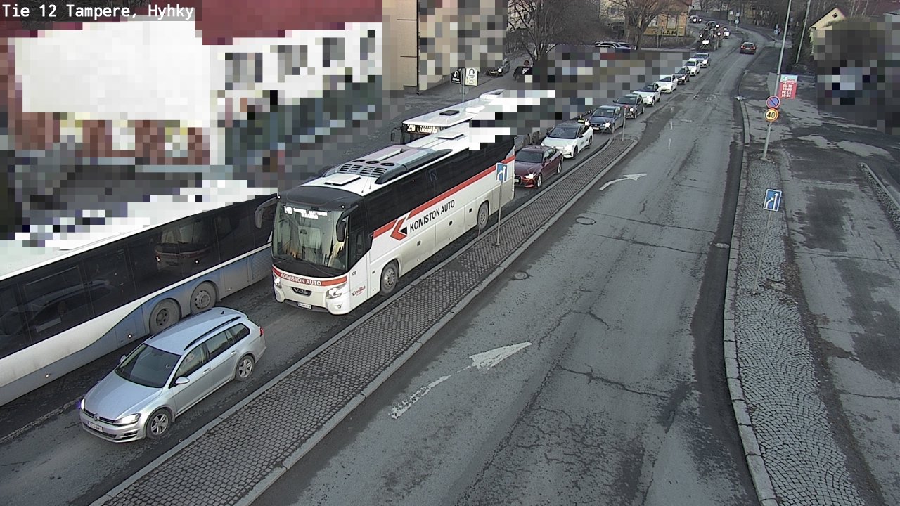 Weather Camera Image Road 12 Tampere, Hyhky, Tampere, Pirkanmaa