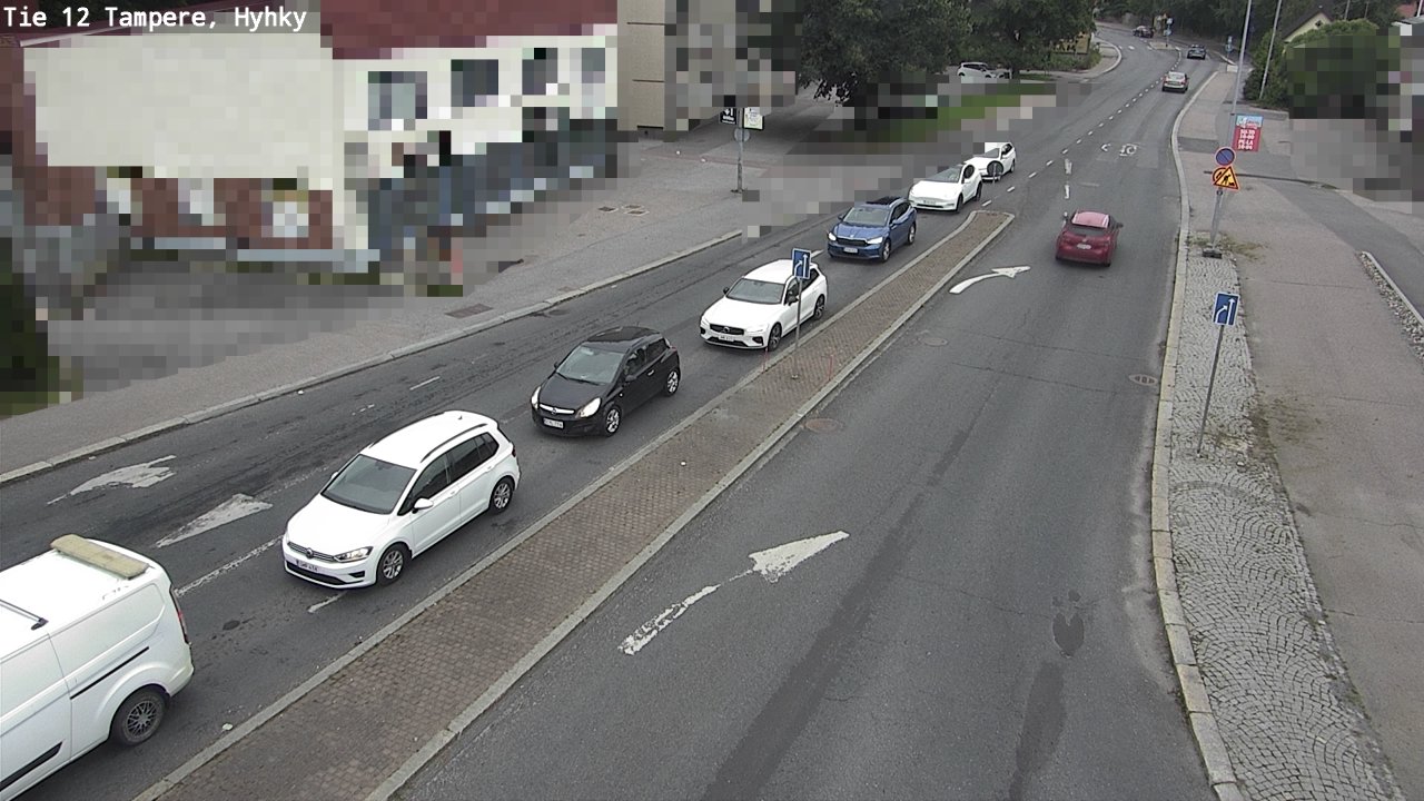 Weather Camera Image Road 12 Tampere, Hyhky, Tampere, Pirkanmaa