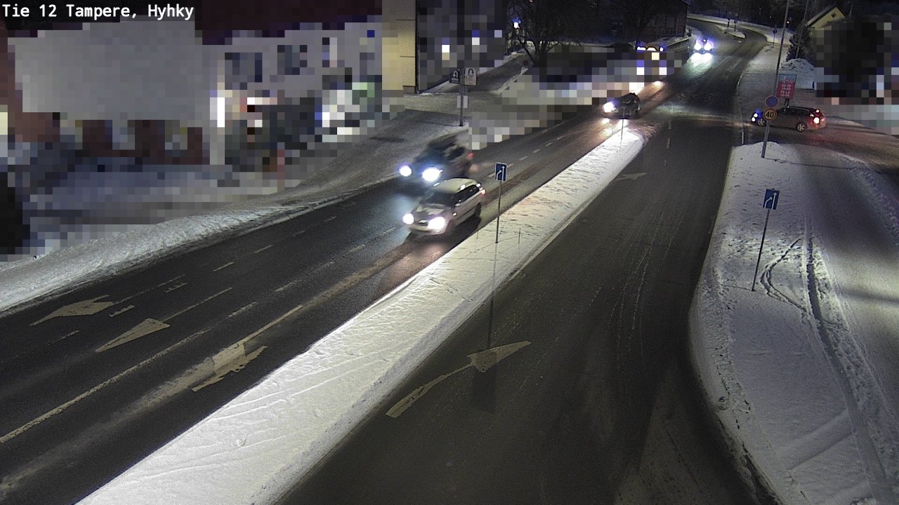 Weather Camera Image Road 12 Tampere, Hyhky, Tampere, Pirkanmaa