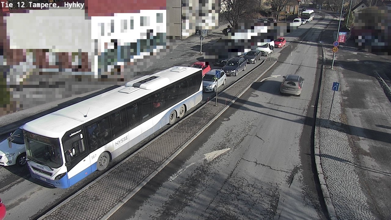 Weather Camera Image Road 12 Tampere, Hyhky, Tampere, Pirkanmaa