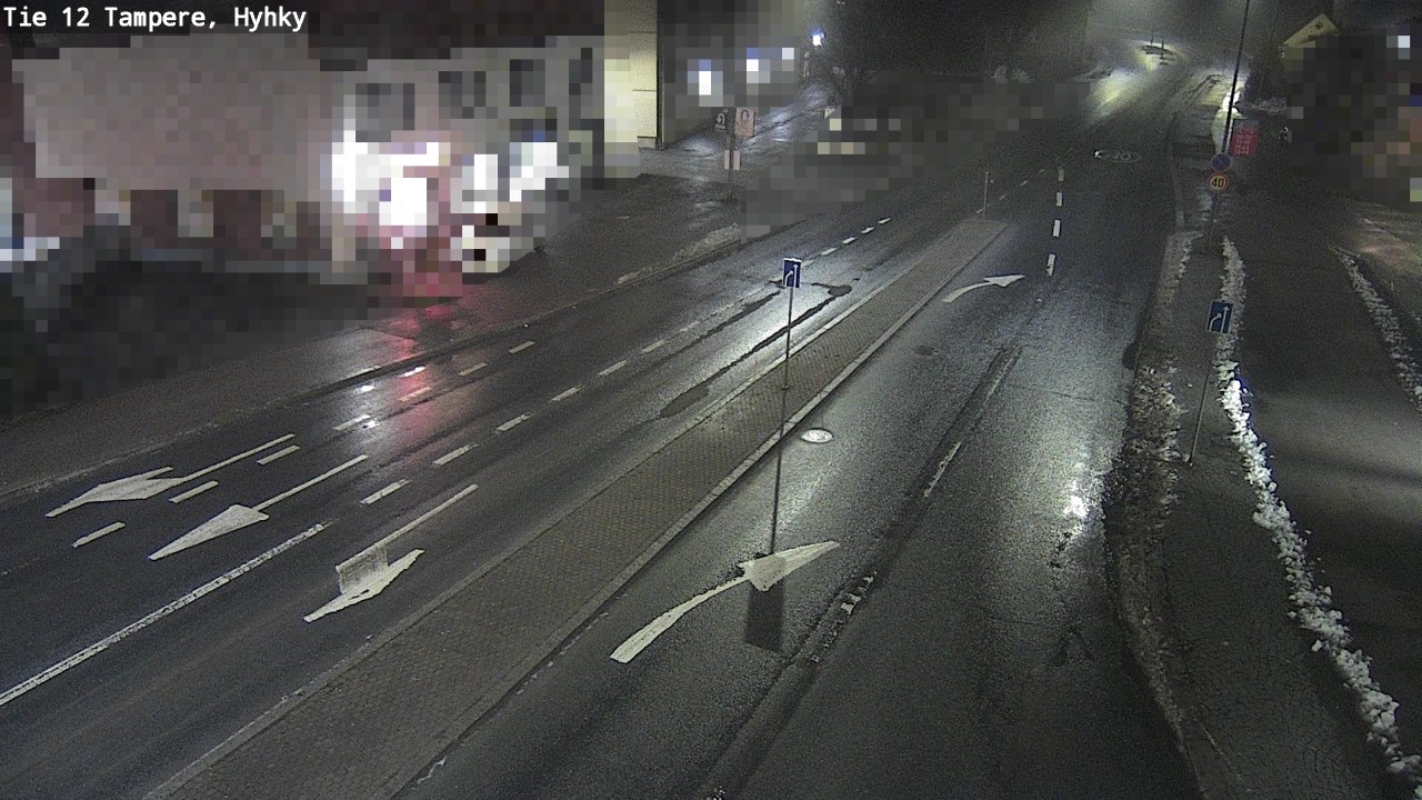 Weather Camera Image Road 12 Tampere, Hyhky, Tampere, Pirkanmaa