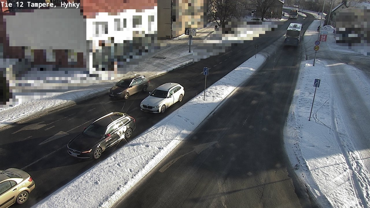 Weather Camera Image Road 12 Tampere, Hyhky, Tampere, Pirkanmaa