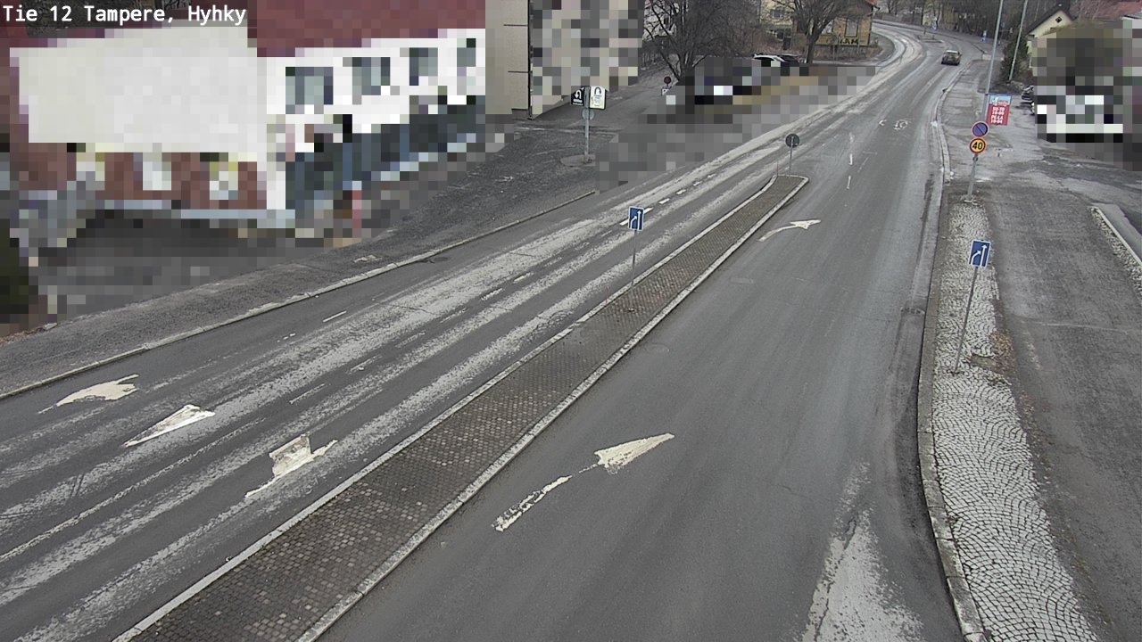 Weather Camera Image Väg 12 Tammerfors, Hyhky, Tampere, Pirkanmaa