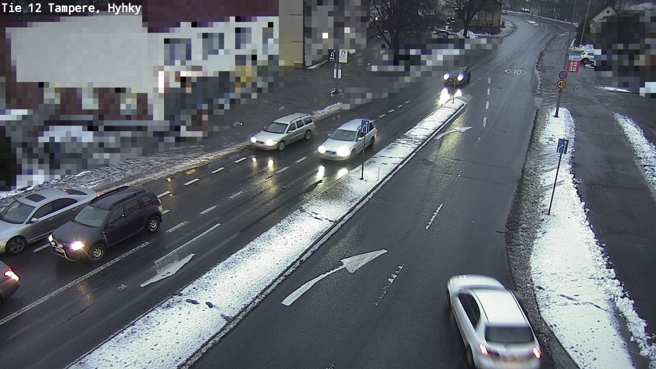 Weather Camera Image Väg 12 Tammerfors, Hyhky, Tampere, Pirkanmaa