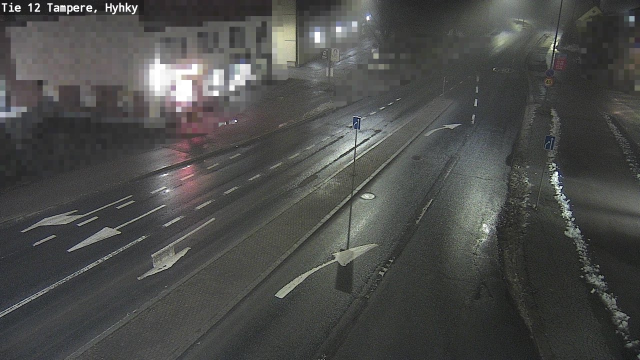 Weather Camera Image Road 12 Tampere, Hyhky, Tampere, Pirkanmaa