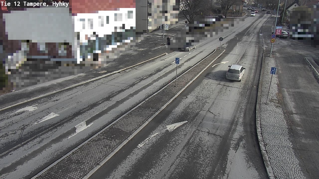Weather Camera Image Road 12 Tampere, Hyhky, Tampere, Pirkanmaa