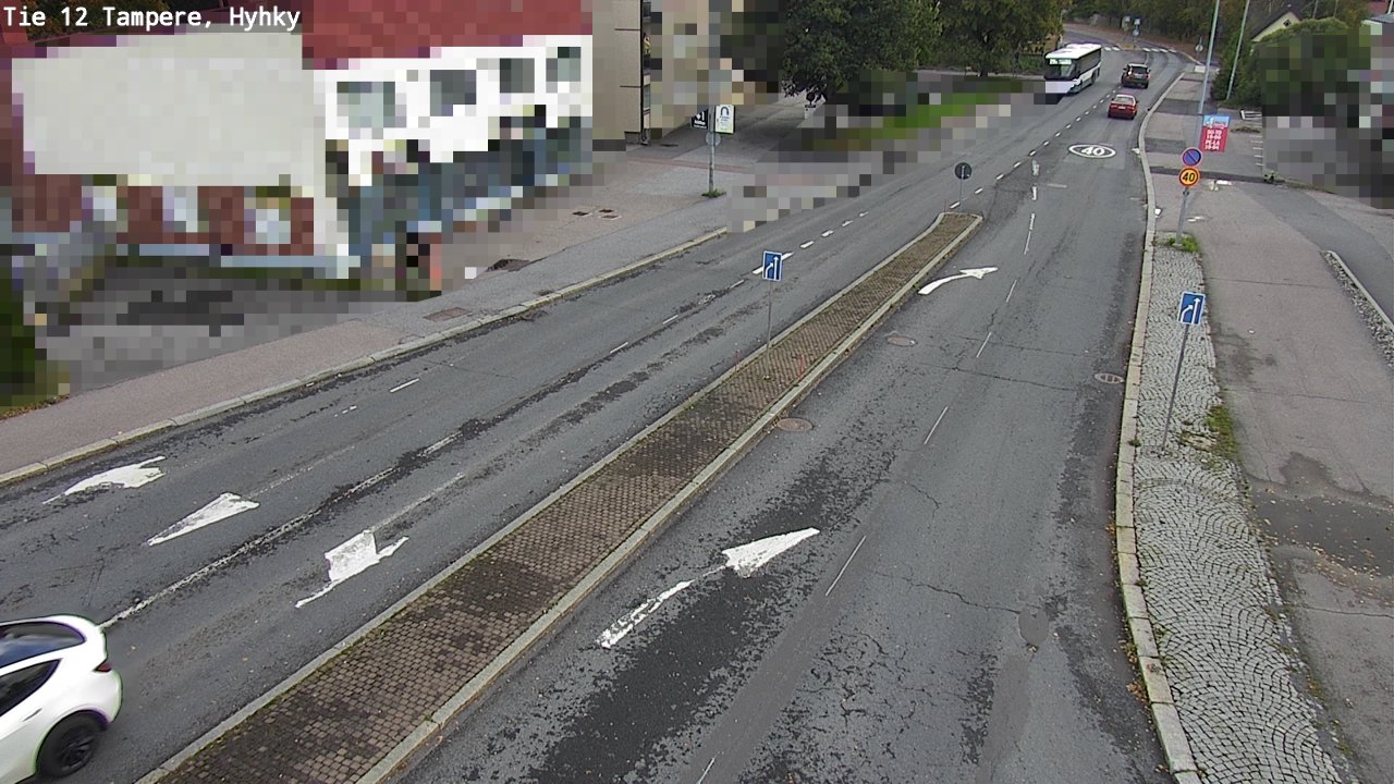 Weather Camera Image Road 12 Tampere, Hyhky, Tampere, Pirkanmaa
