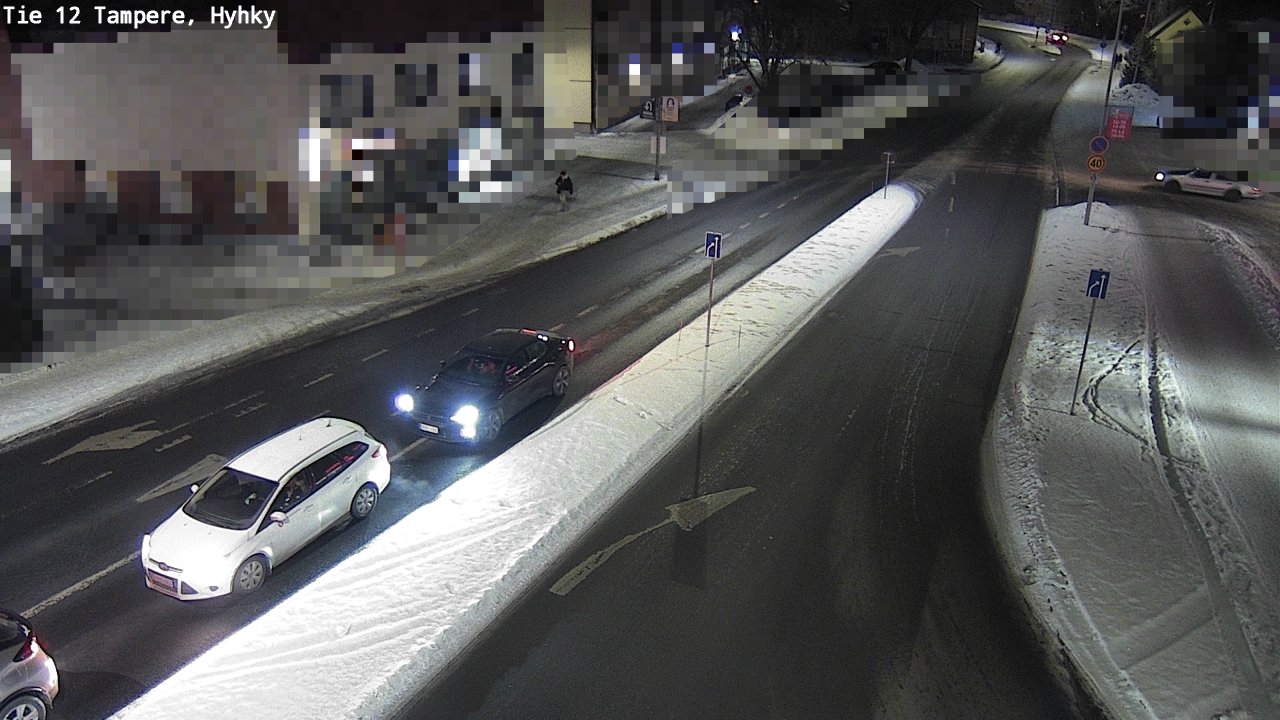 Weather Camera Image Road 12 Tampere, Hyhky, Tampere, Pirkanmaa