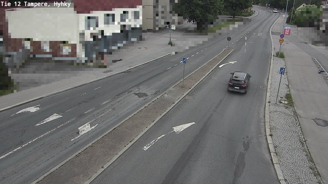 Weather Camera Image Väg 12 Tammerfors, Hyhky, Tampere, Pirkanmaa