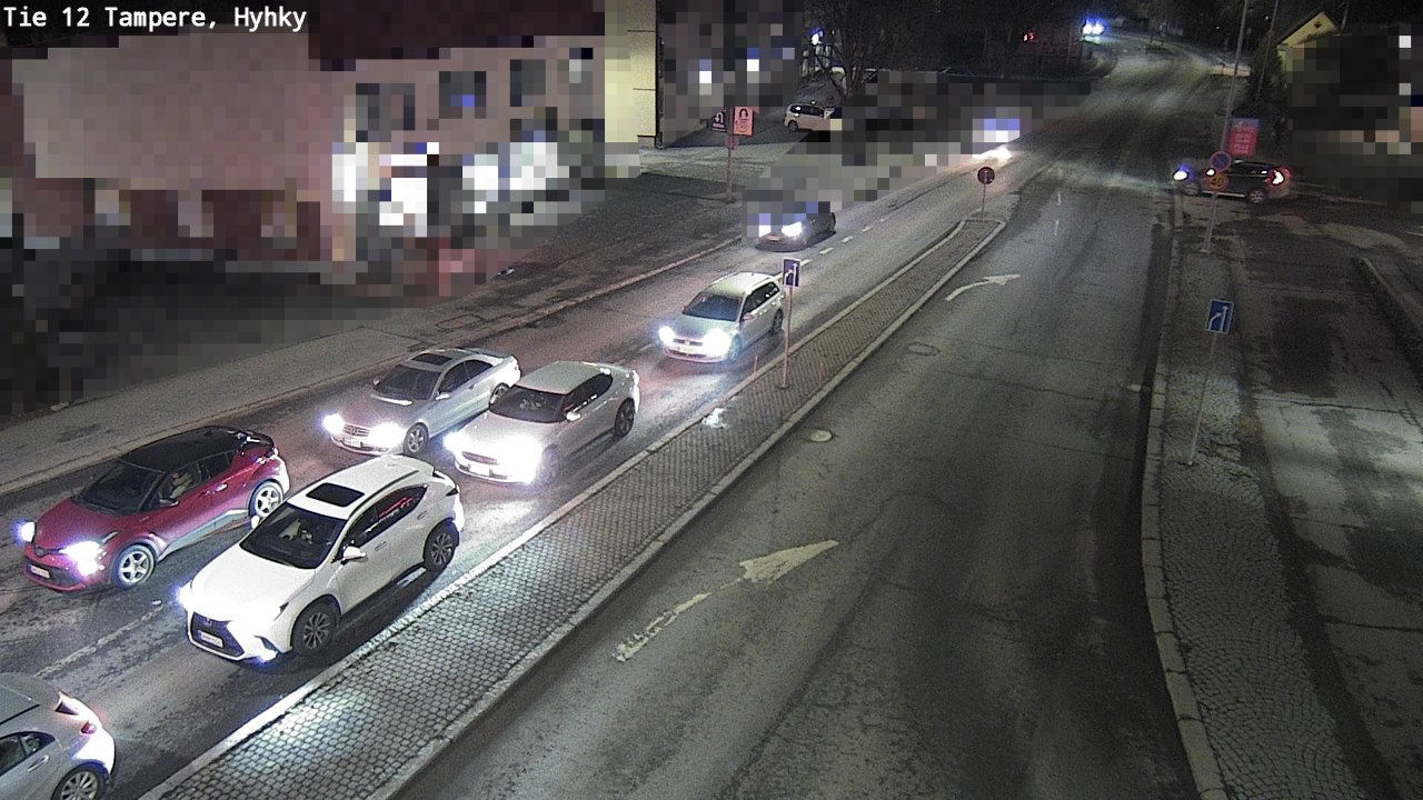 Weather Camera Image Road 12 Tampere, Hyhky, Tampere, Pirkanmaa