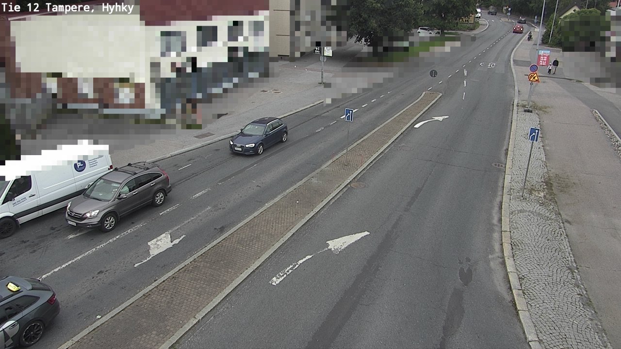 Weather Camera Image Väg 12 Tammerfors, Hyhky, Tampere, Pirkanmaa