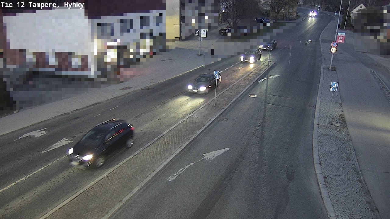 Weather Camera Image Road 12 Tampere, Hyhky, Tampere, Pirkanmaa