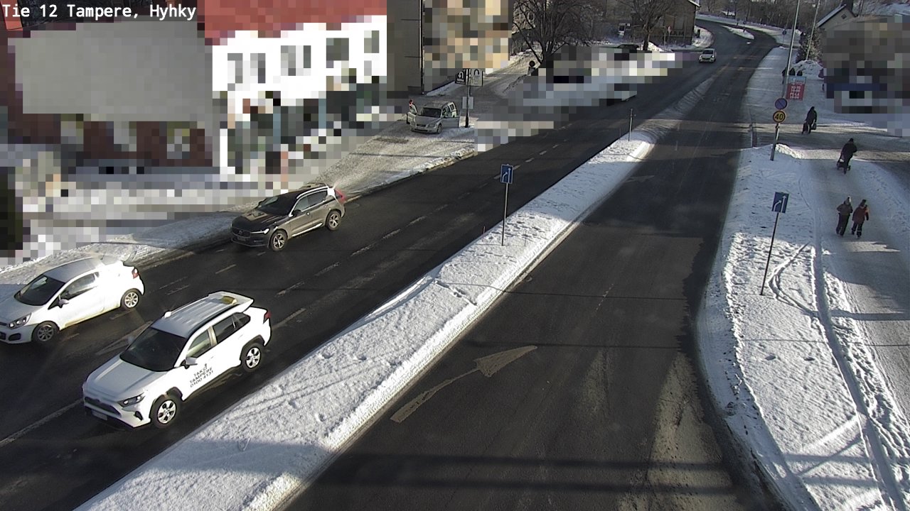 Weather Camera Image Road 12 Tampere, Hyhky, Tampere, Pirkanmaa