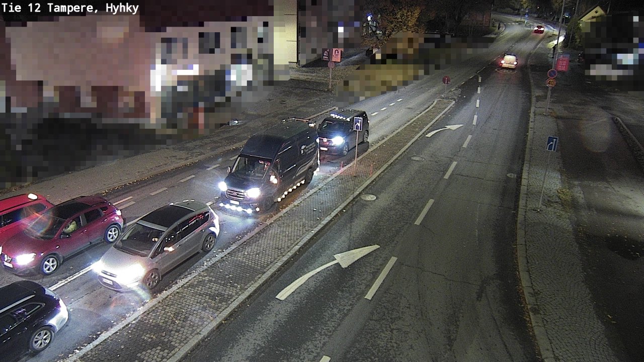 Kelikamerat Kuva Tie 12 Tampere, Hyhky, Tampere, Pirkanmaa