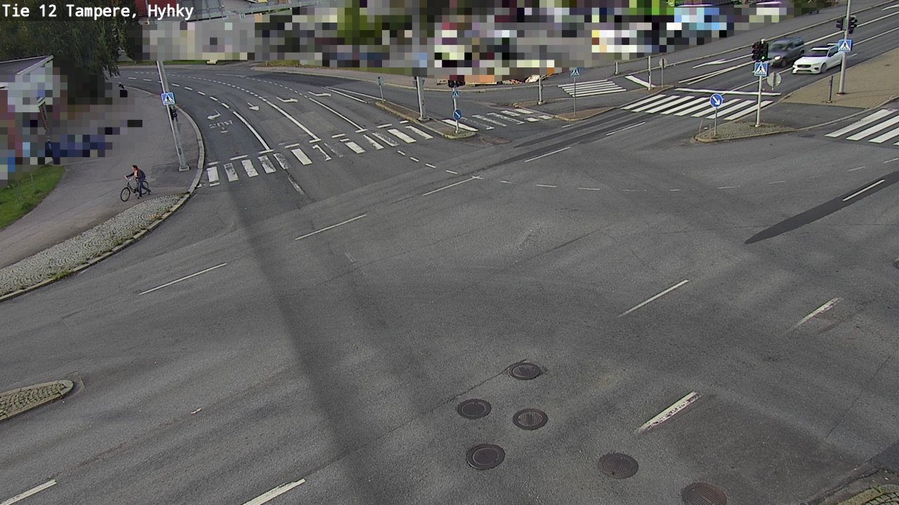 Weather Camera Image Road 12 Tampere, Hyhky, Tampere, Pirkanmaa