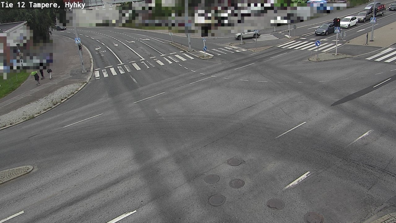 Weather Camera Image Road 12 Tampere, Hyhky, Tampere, Pirkanmaa