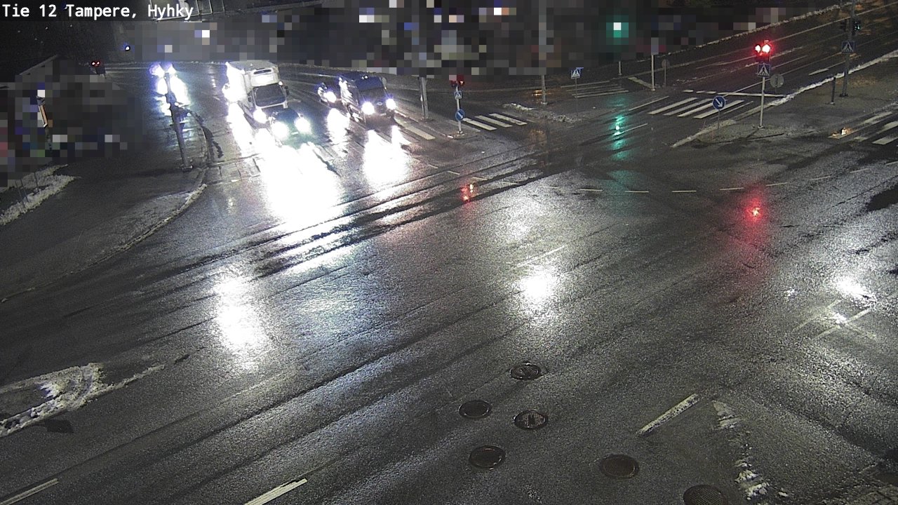 Weather Camera Image Väg 12 Tammerfors, Hyhky, Tampere, Pirkanmaa