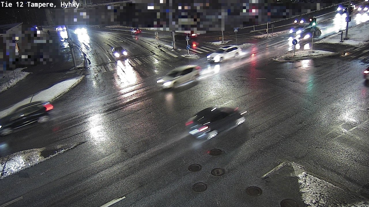 Weather Camera Image Väg 12 Tammerfors, Hyhky, Tampere, Pirkanmaa