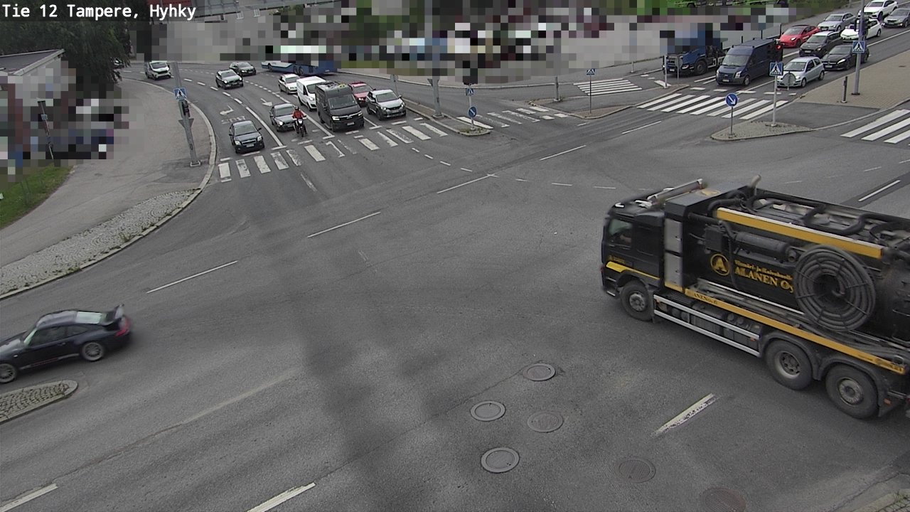 Weather Camera Image Väg 12 Tammerfors, Hyhky, Tampere, Pirkanmaa