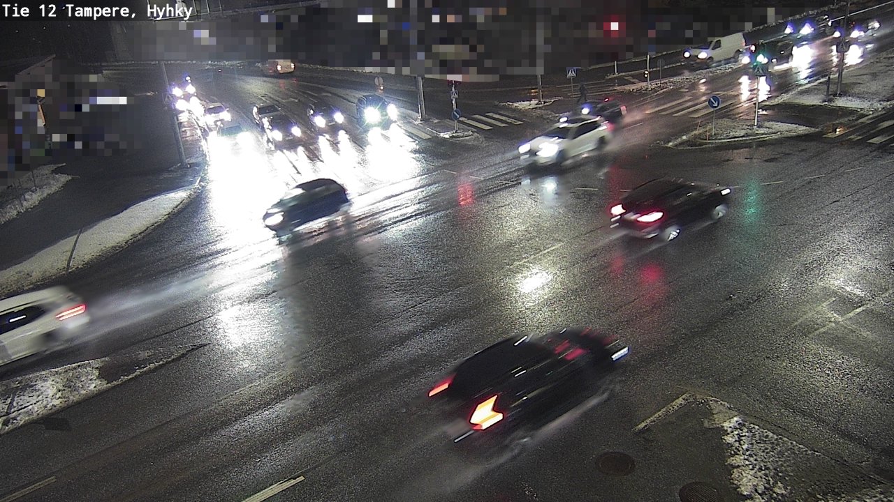 Weather Camera Image Väg 12 Tammerfors, Hyhky, Tampere, Pirkanmaa