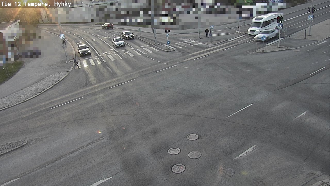 Weather Camera Image Road 12 Tampere, Hyhky, Tampere, Pirkanmaa