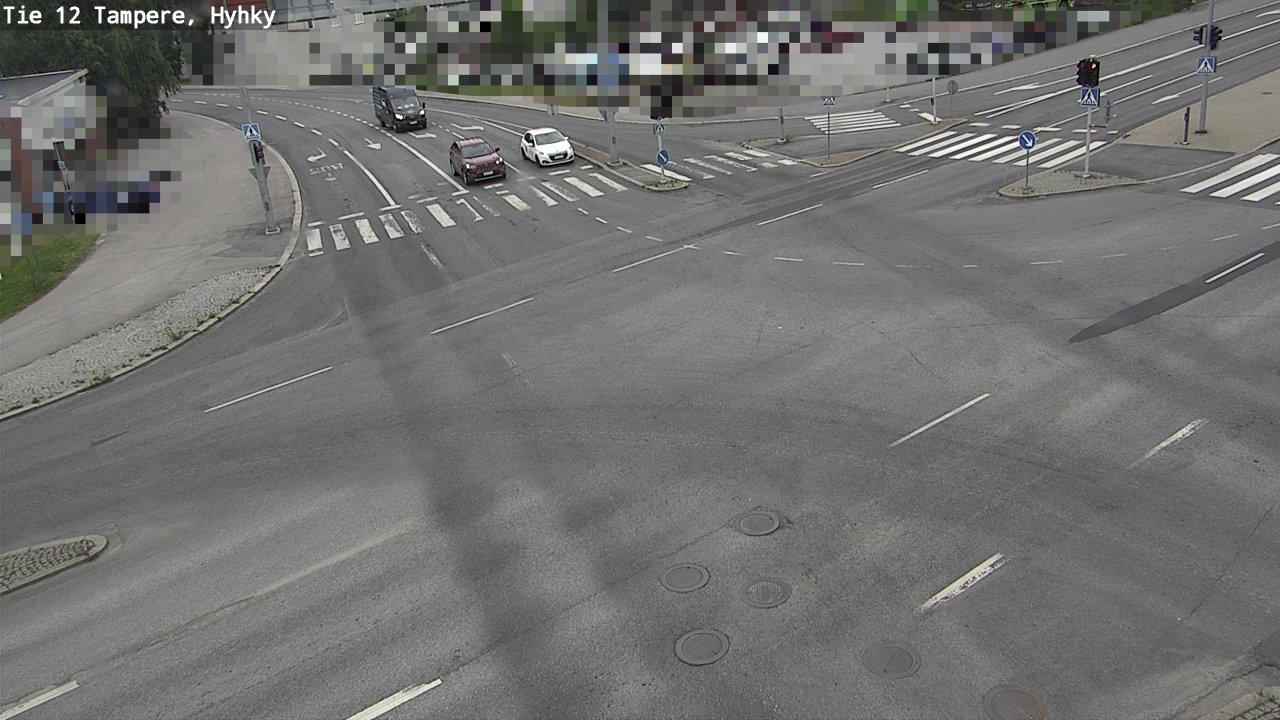 Weather Camera Image Väg 12 Tammerfors, Hyhky, Tampere, Pirkanmaa